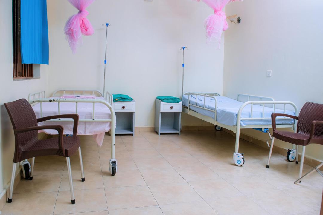 Chambre d'hospitalisation de la Clinique Citadelle à Bunia